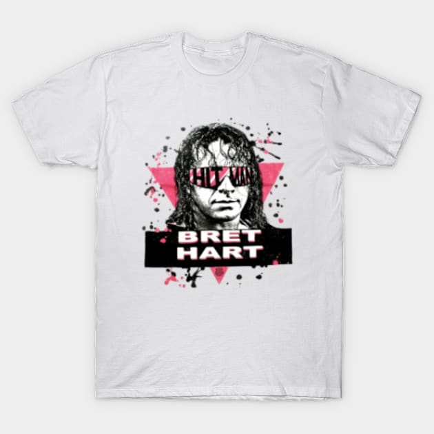 Bret Hitman Hart T-Shirt by Starcade Tees